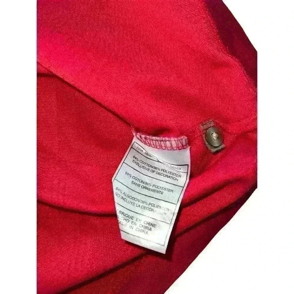 Nike Dri Fit Tiger Woods Collection Golf Shirt Polo Red SS 256442-679 Mens XL - Picture 9 of 9